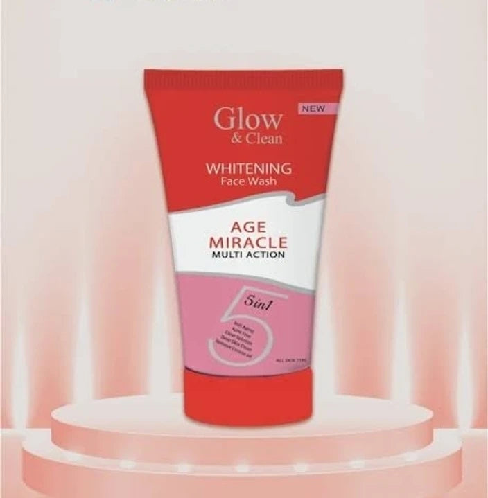Glow & Clean Agemiracle Whitening Face Wash – 120ml