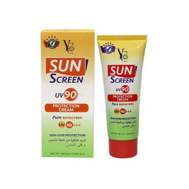 YC Sunscreen Cream for Oily Skin – UV Protection & Anti-Tan Daily Sun Care | 100 ml (Unisex)