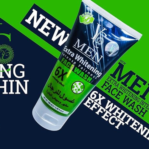 YC Men Extra Whitening Intense Fairness Face Wash – Oil Control & Brightening Cleanser | 100 ml