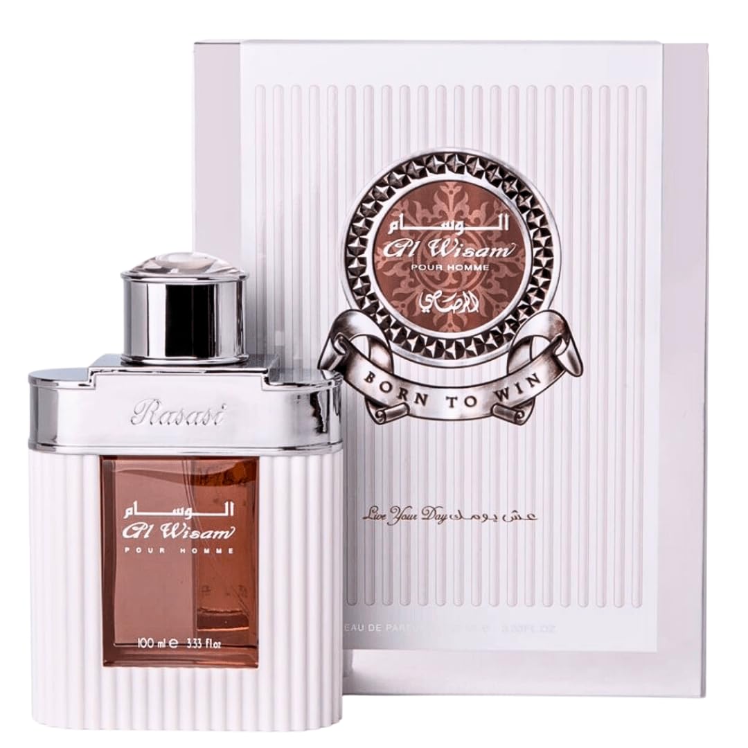 Rasasi Al Wisam Pour Homme Eau De Parfum – 100ml | Sophisticated Masculine Fragrance