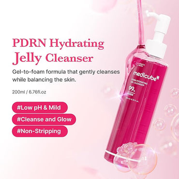 Medicube PDRN Jelly to Foam Cleanser (200 ml)