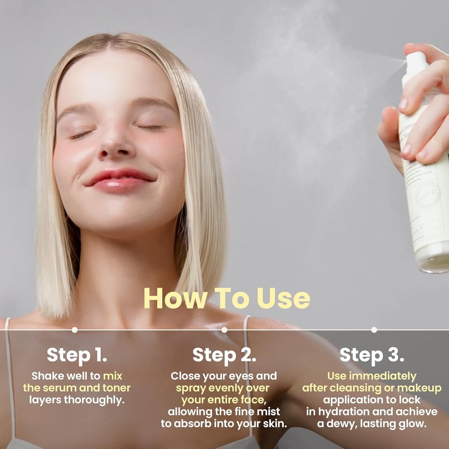 AXIS-Y Dark Spot Correcting Glow Toner (125ml) | Brightening & Hydrating with 5% Niacinamide