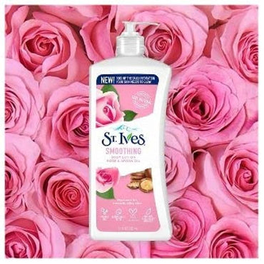 St. Ives Rose & Argan Body Lotion - 21 fl oz (621 ml)