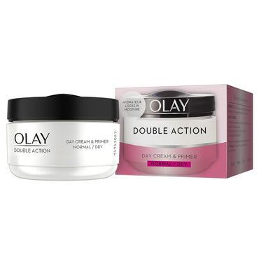 Olay Double Action Day Cream – 24-Hour Hydration & Nourishment for Soft, Smooth Skin (50ml)
