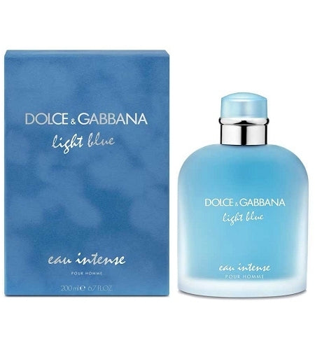 Dolce & Gabbana Light Blue Pour Homme Eau Intense – Eau de Parfum for Men-200ml