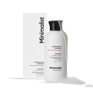 Minimalist Anti Dandruff Shampoo 3.5%