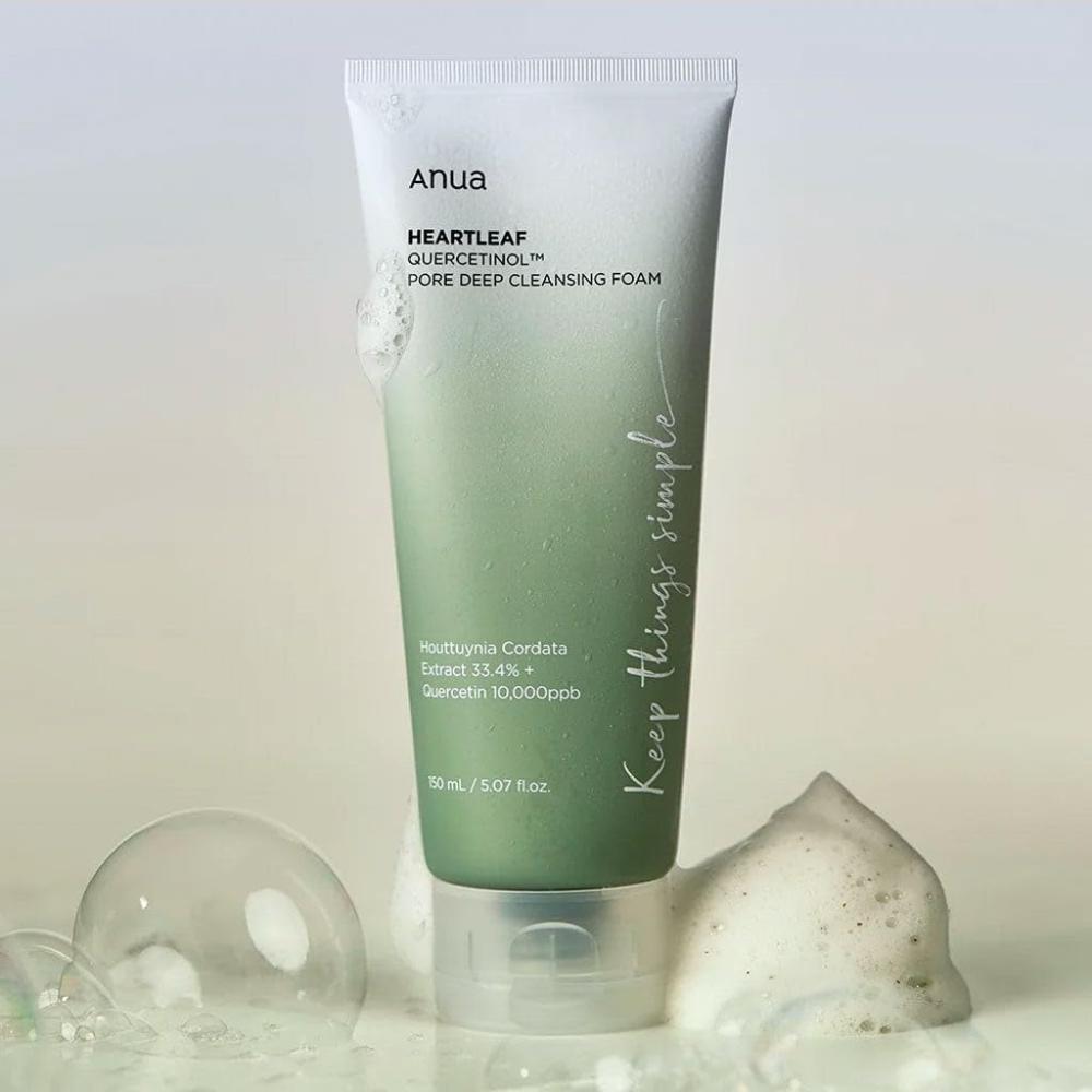 Anua Heartleaf Quercetinol Pore Deep Cleansing foam 150ml