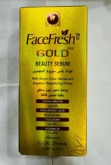 Face Fresh Gold Beauty Serum – Radiance Boosting & Anti-Aging Formula