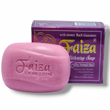 Faiza Whitening Soap – Deep Cleansing & Skin Brightening Beauty Bar
