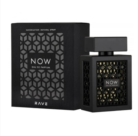 Now Eau de Parfum by Rave – 100ml | Fresh, Aquatic & Everyday Masculine Scent