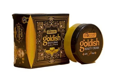 Biocos Goldish Beauty Cream – Skin Brightening & Nourishing Cream (30g)