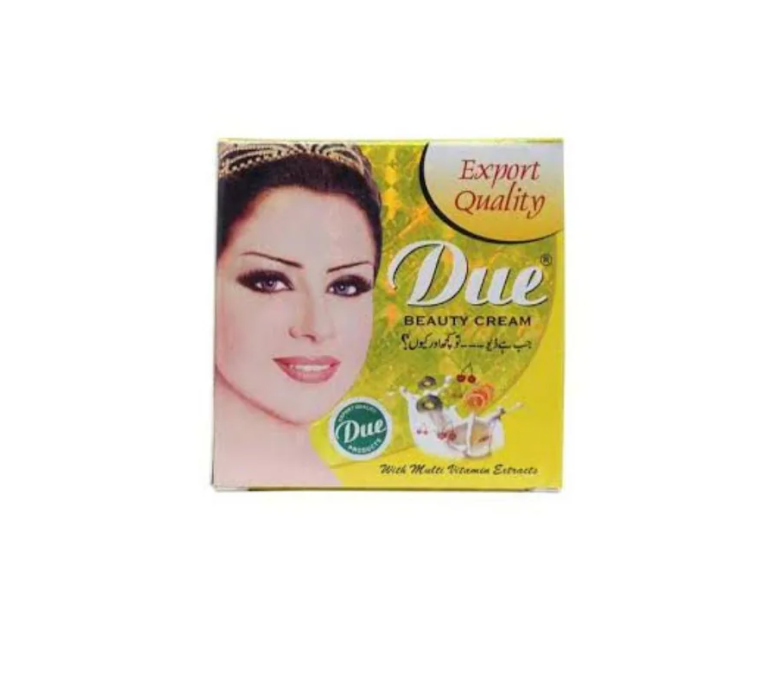 Due Beauty Cream – Skin Brightening & Spot Removal – 30g