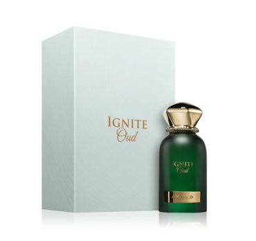 Ahmed Al Maghribi Ignite Oud Eau de Parfum for Men | Long-Lasting Oriental Woody Fragrance