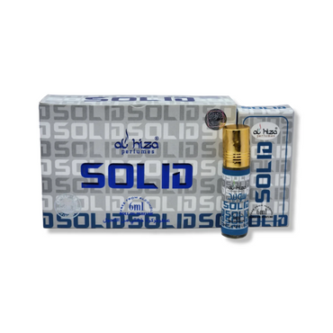 Al-Hiza Solid Attar - 6ml Roll On | Concentrated Perfume Oil | Long Lasting Non-Alcoholic Fragrance (pack of 3)