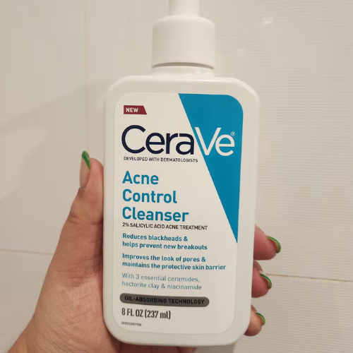 Acne Control Cleanser – Deep-Cleansing Formula for Clearer, Healthier Skin |Cerave