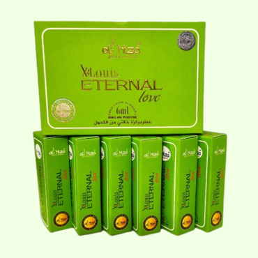 Xlouis Eternal Love Attar - 6ml Roll-On | Romantic Long-Lasting Perfume Oil (Pack of 6)