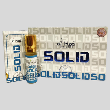 Al-Hiza Solid Attar - 6ml Roll On | Concentrated Perfume Oil (Pack of 6)