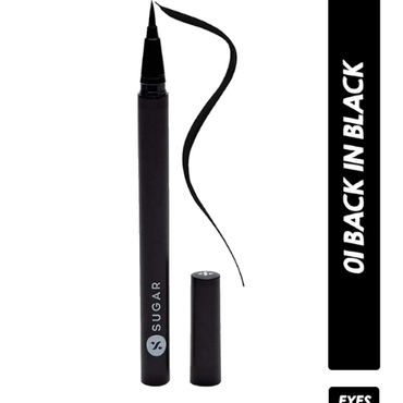 Arrested For Overstay Waterproof Eyeliner - 01 I'll Be Black (Black)