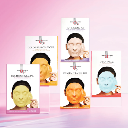 O3+Brightening Facial Kit With Peel Off Mask for Dull Skin (45gm)
