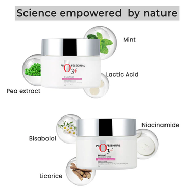 O3+ D Tan Pack & Radiant Day Cream Combo for Tanning (100g)