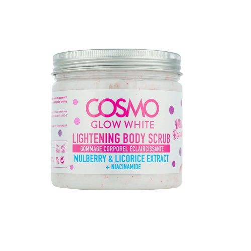 COSMO Glow White Lightening Body Scrub – 475ml