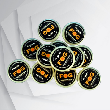 Myzia Fog Perfumed Body Cream – 10g Each, Pack of 12 | Strong, Long-Lasting Fragrance