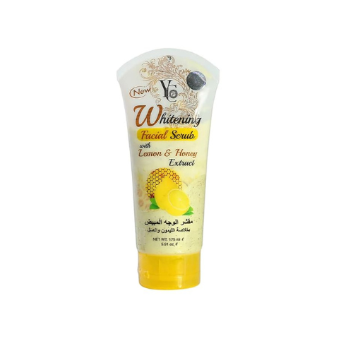 YC Whitening Facial Scrub with Lemon Extract – Exfoliating & Brightening Face Scrub | 175 ml