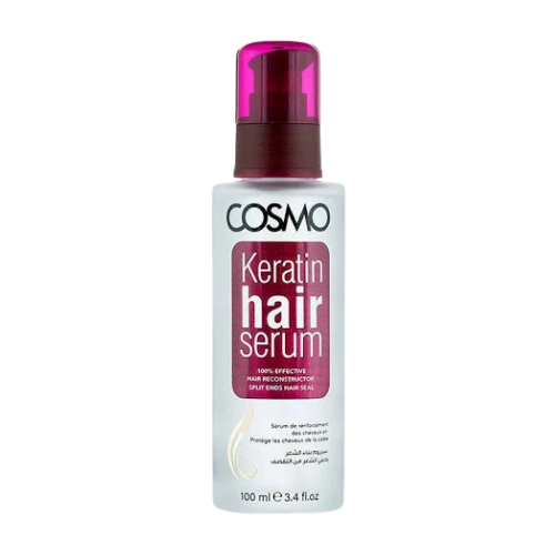 Cosmo Keratin Hair Serum Frizz Control, Shine & Smoothness (100 ml)