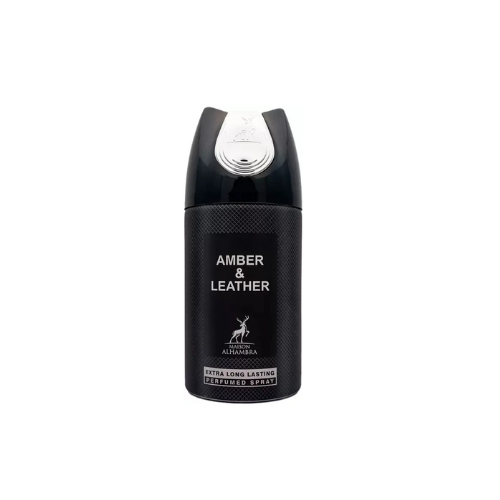 Maison Alhambra Amber & Leather Deodorant Spray for Men – 250ml