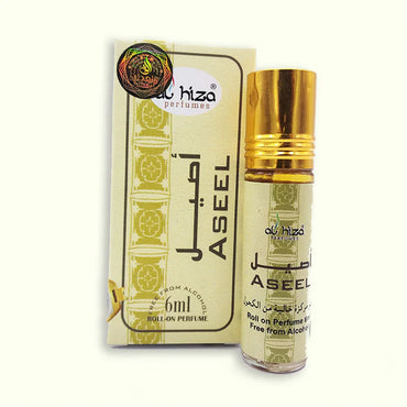 Al-Hiza Aseel Attar – 6ml Roll-On | Rich, Traditional Perfume Oil with Deep, Warm Notes