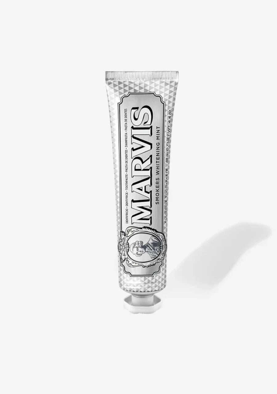 Marvis Whitening Toothpaste, Mint, 85ml, Promotes the Natural Whitening of the Teeth, Plaque Removal Toothpaste, Long-Lasting Freshness