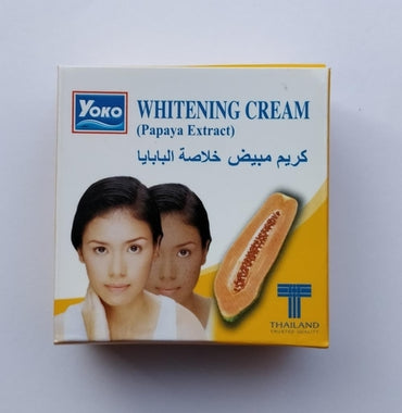 Yoko Whitening Cream Papaya Extract – 4g