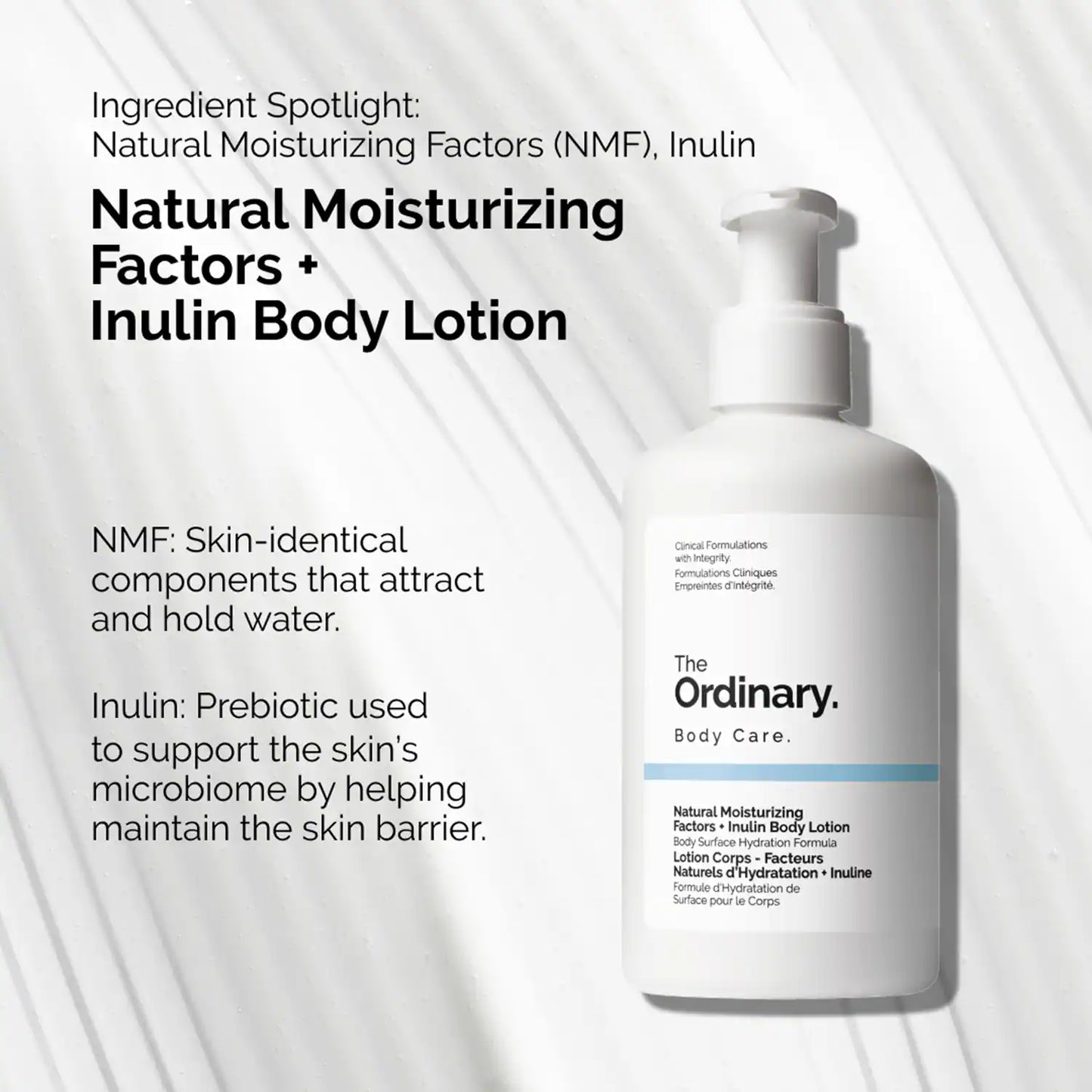 The Ordinary Natural Moisturizing Factors + Inulin Body Lotion (240 ml)