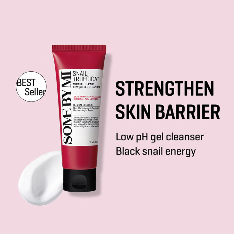 SOME BY MI Snail Truecica Miracle Repair Low pH Face Gel Cleanser (100 ml)