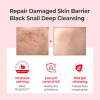 SOME BY MI Snail Truecica Miracle Repair Low pH Face Gel Cleanser (100 ml)