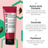 SOME BY MI Snail Truecica Miracle Repair Low pH Face Gel Cleanser (100 ml)