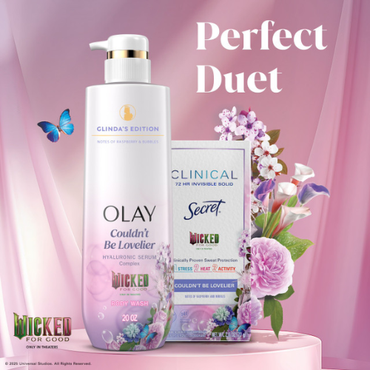 Olay Limited Edition Serum Body Wash, Couldn't Be Lovelier, 20 fl oz, Glinda's Edition Hydrating Body Wash