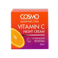 COSMO Vitamin C Night Cream – Brightening & Hydrating Skincare (50g/100g)