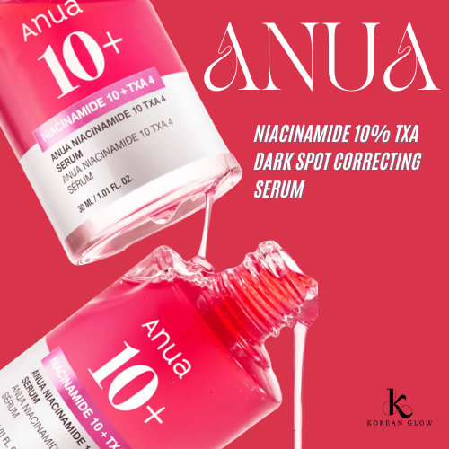 Anua Niacinamide 10% + TXA 4% Serum (30ml) | Dark Spot & Pore Care