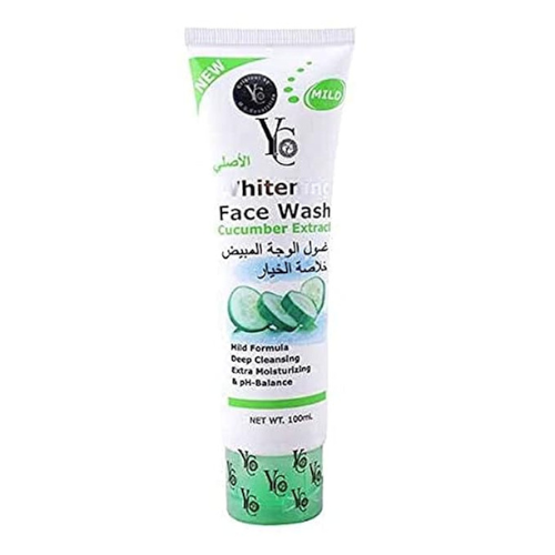 YC Whitening Face Wash with Cucumber – For Oily Skin, Pore Cleansing & Gentle Refreshing Cleanser | 100 ml