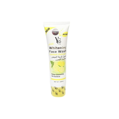 YC Whitening Face Wash with Lemon Extract – Brightening & Oil Control | 100 ml