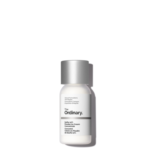 The Ordinary Sulfur 10% Powder-to-Cream Concentrate – Targeted Acne & Blemish Treatment