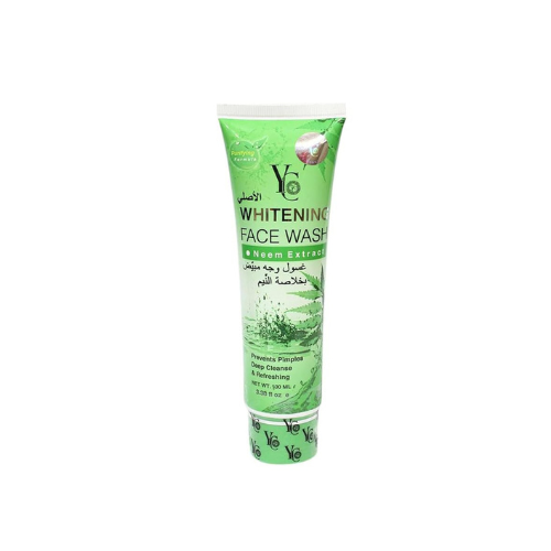 YC Whitening Neem Face Wash for Oily Skin – Clears Pores & Gentle Exfoliation | 100 ml
