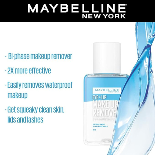 Maybelline New York Biphase Eye & Lip Makeup Remover – 40ml