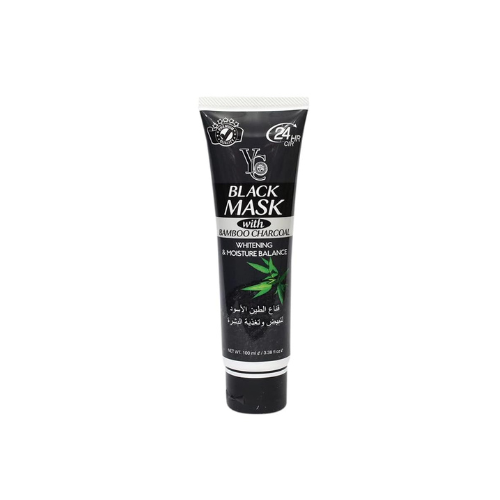 YC Activated Bamboo Charcoal Black Mask – Deep Cleansing & Detox | 100 ml