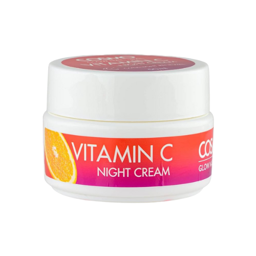 COSMO Vitamin C Night Cream – Brightening & Hydrating Skincare (50g/100g)