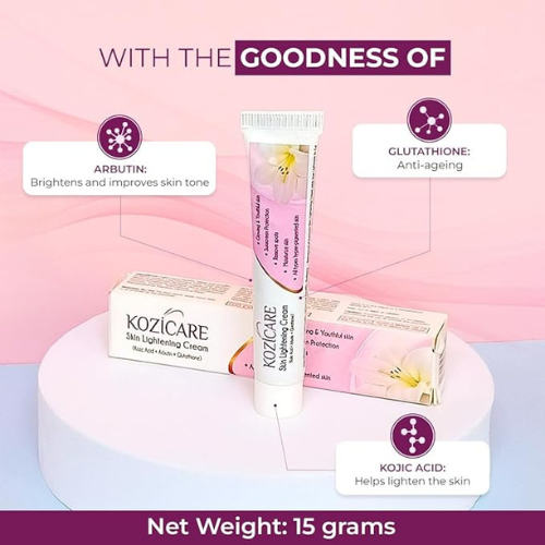 Kozicare Skin Lightening Non-Sticky Cream Lotion – 15g