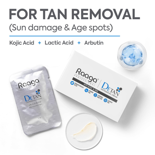 Raaga Professional De-Tan Tan Removal Cream (72 g)