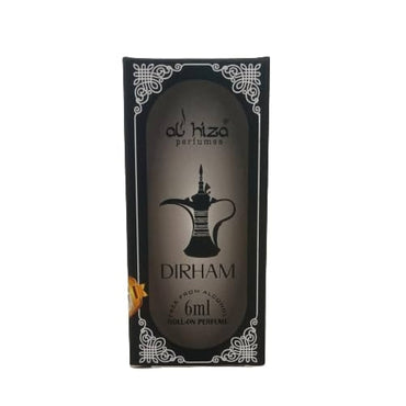 Al-Hiza Dirham Attar - 6ml Roll-On Perfume | Alcohol-Free | Fresh & Modern Arabic Fragrance