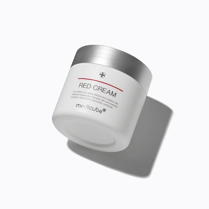 Medicube Red Cream 2.0 | Low-Irritation Moisturizer for Acne-Prone & Sensitive Skin